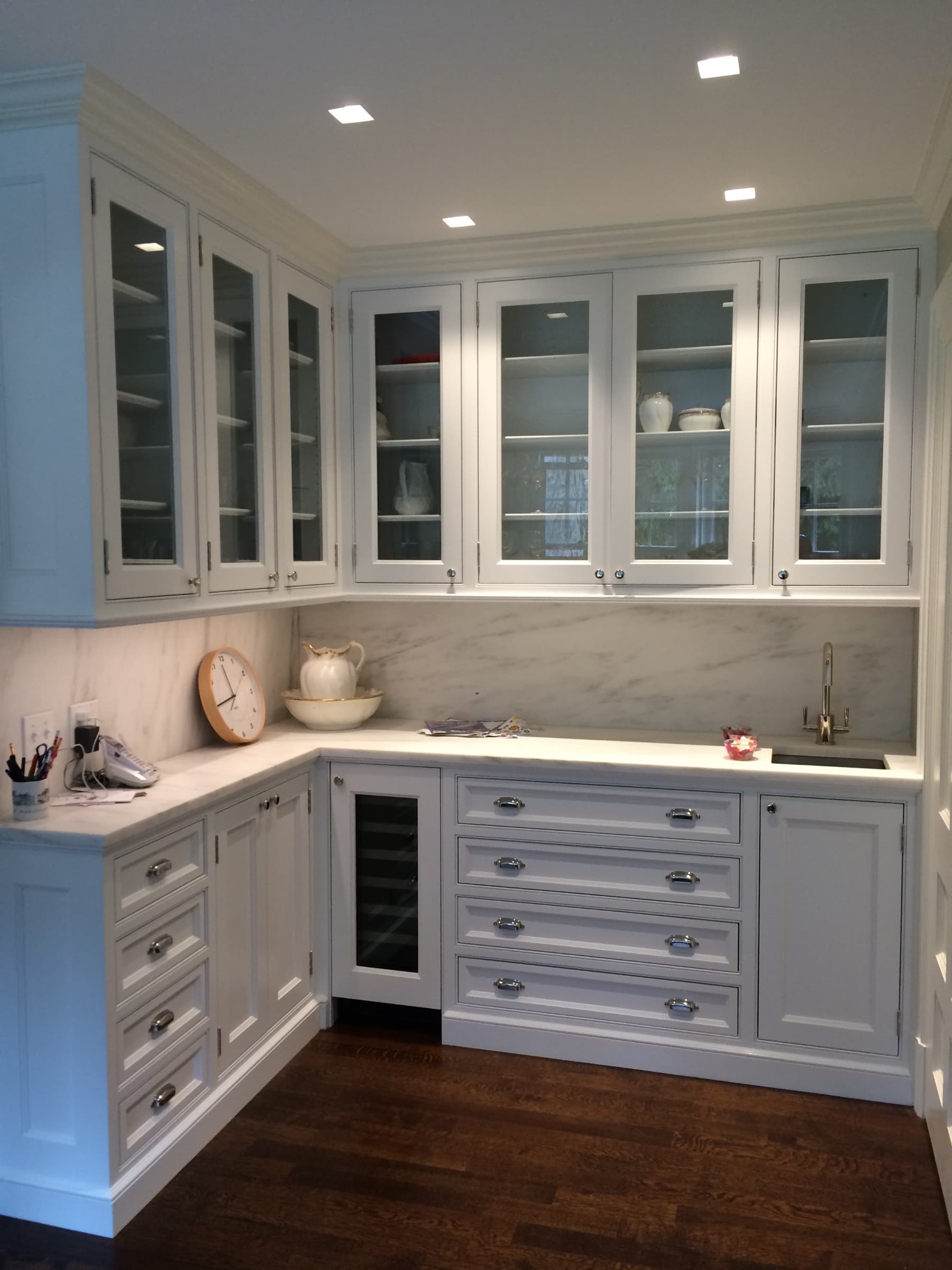 Recent cabinet and wood finishing projects