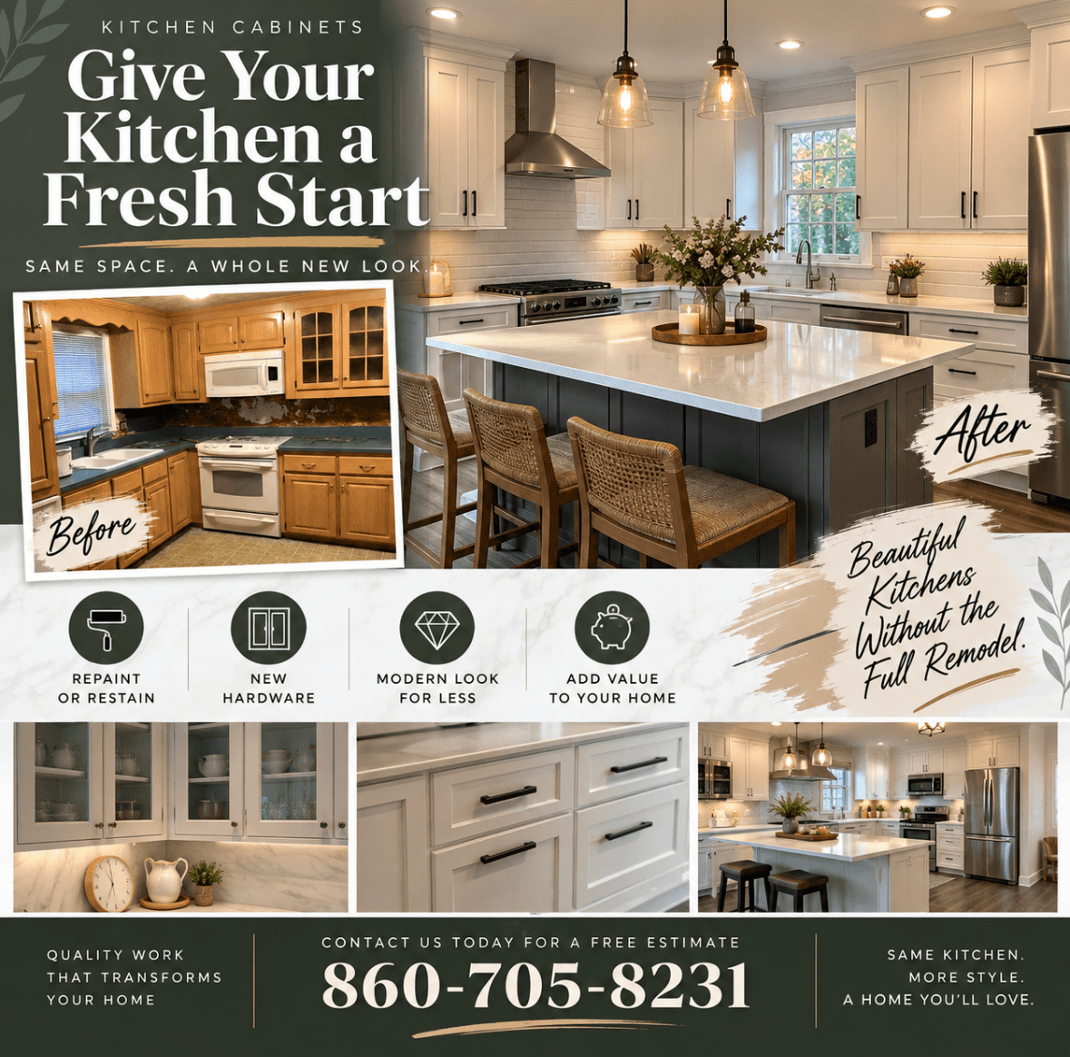 Recent cabinet and wood finishing projects